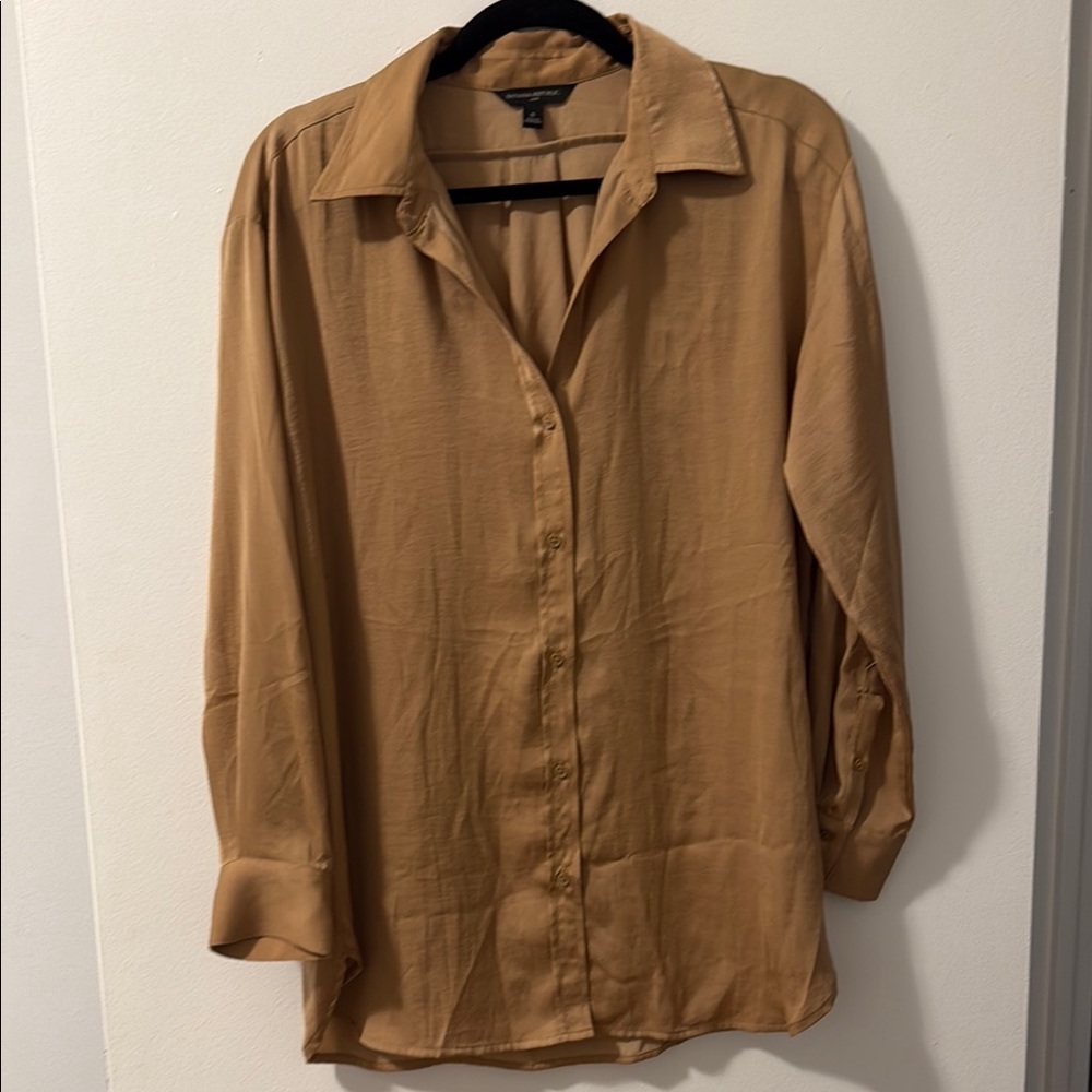 Banana Republic Tan Blouse
